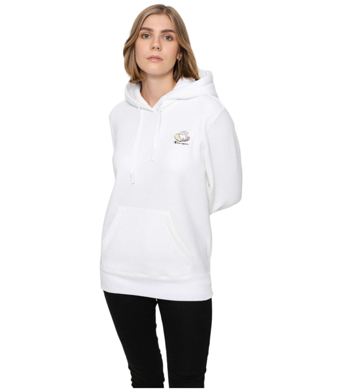 Champion Donna Felpa Con Cappuccio