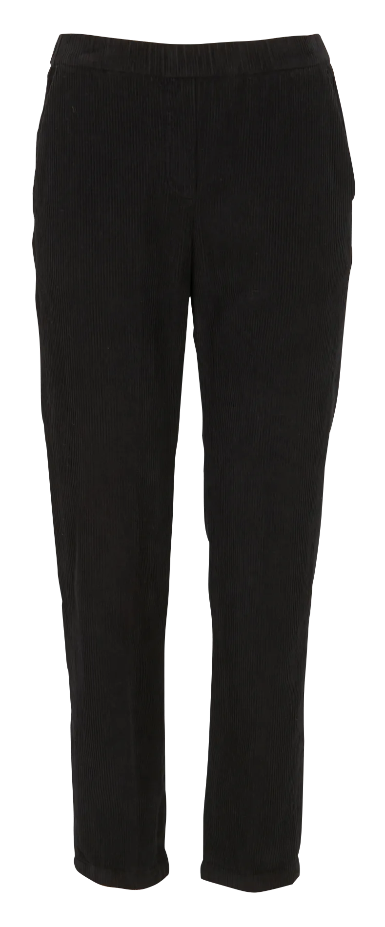  DIEGA   PACIFIO - Pantaloni dritti in velluto a coste | Nero