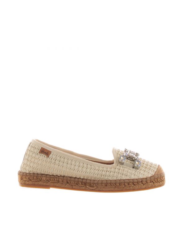 Espadrillas loafer in raffia