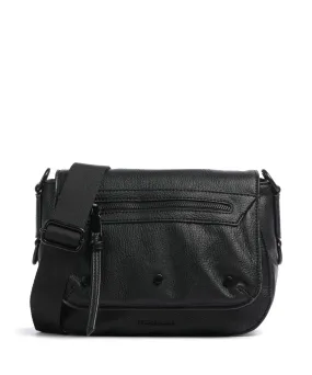  FredsBruder Deep Dark Borsa a tracolla poliuretano nero  