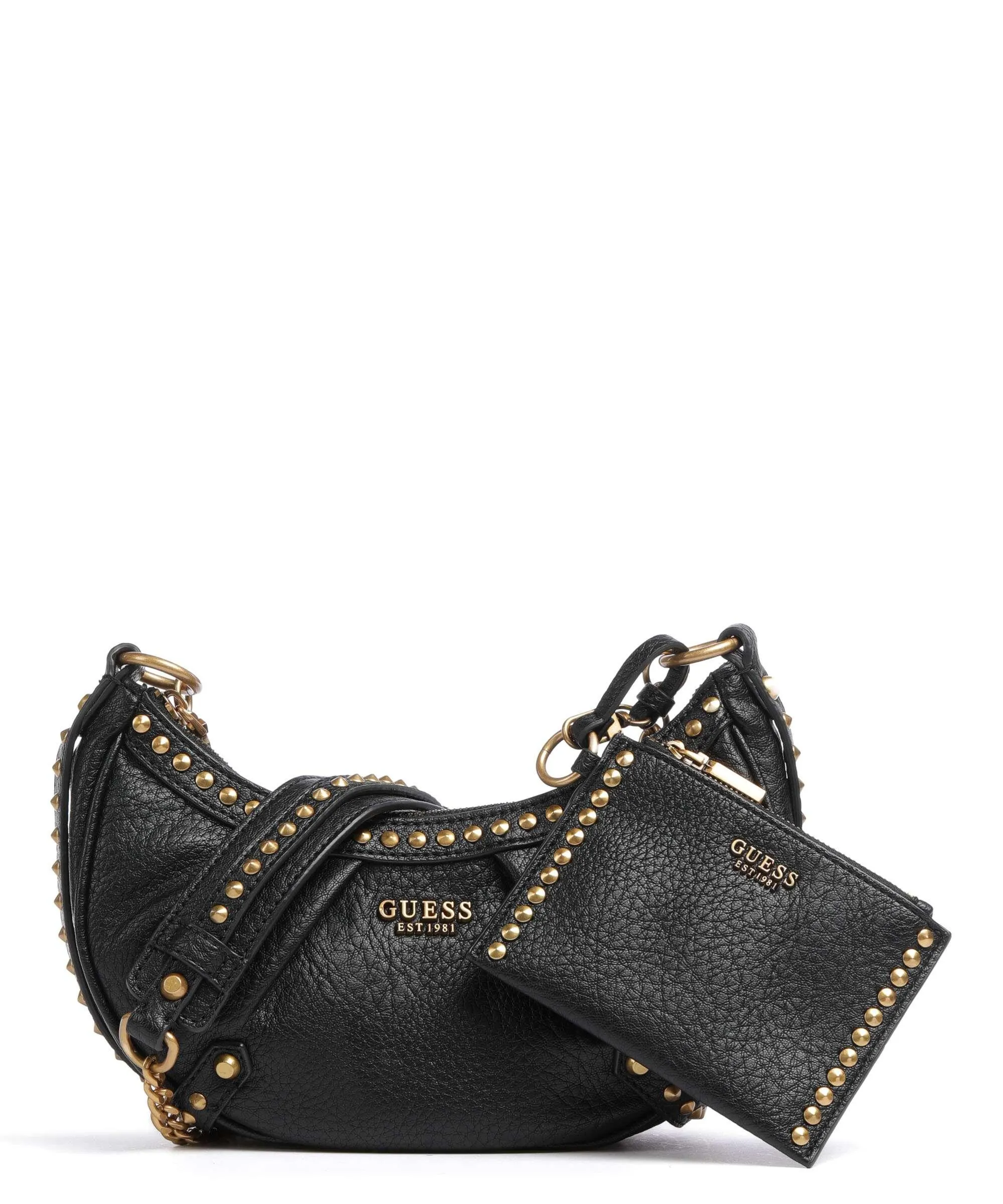  Guess Clelia Borsa a tracolla pelle sintetica nero  