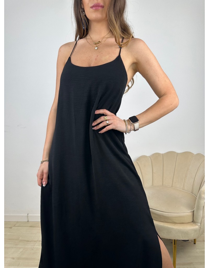 LONG DRESS ALICE NERO