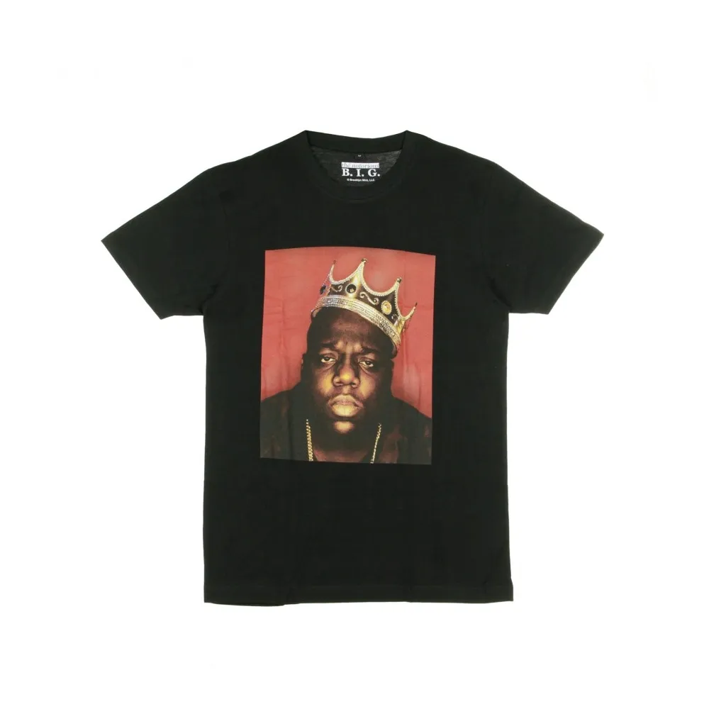 MAGLIETTA NOTORIOUS BIG CROWN BLACK