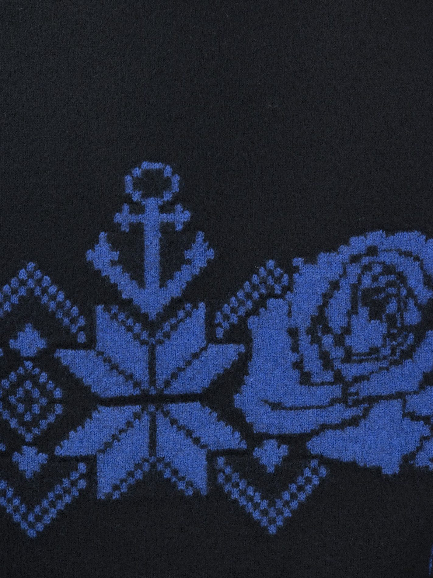Maglione Jacquard intarsiato