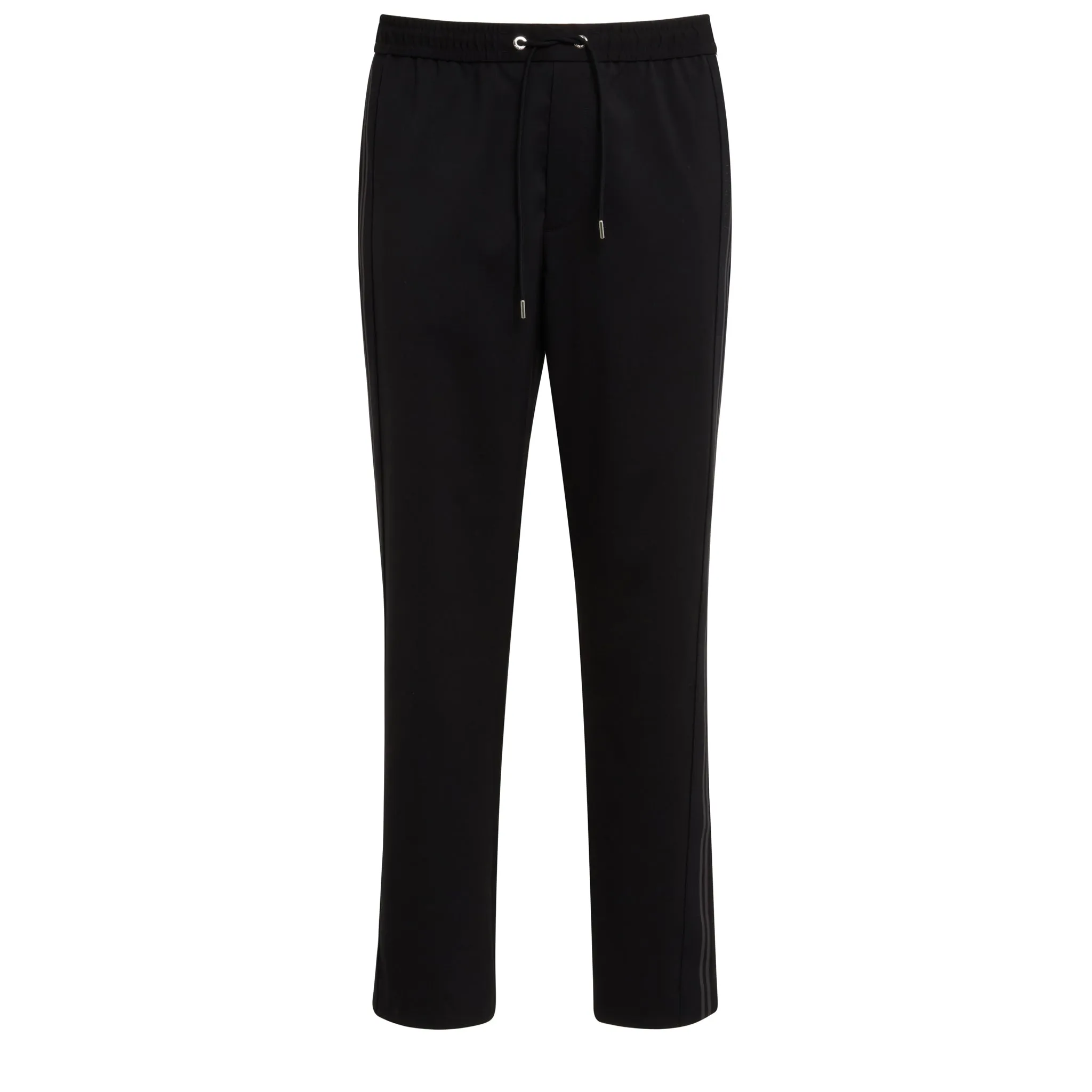 MONCLER  Pantalone jogger in tessuto nero