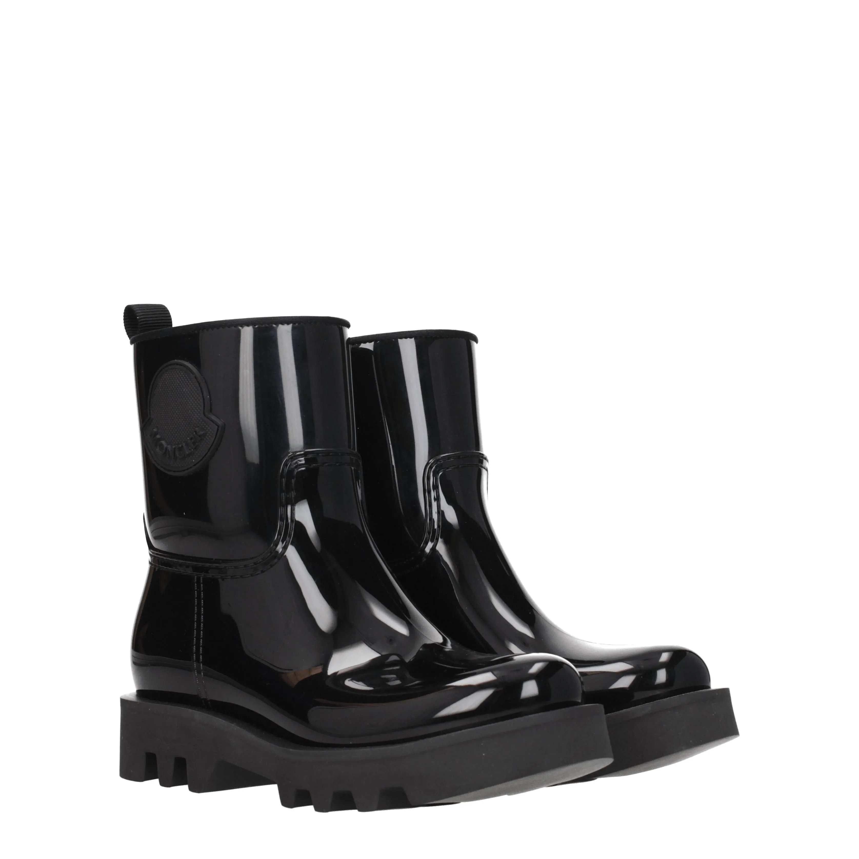 Moncler Stivaletti Ginette Donna Gomma Nero
