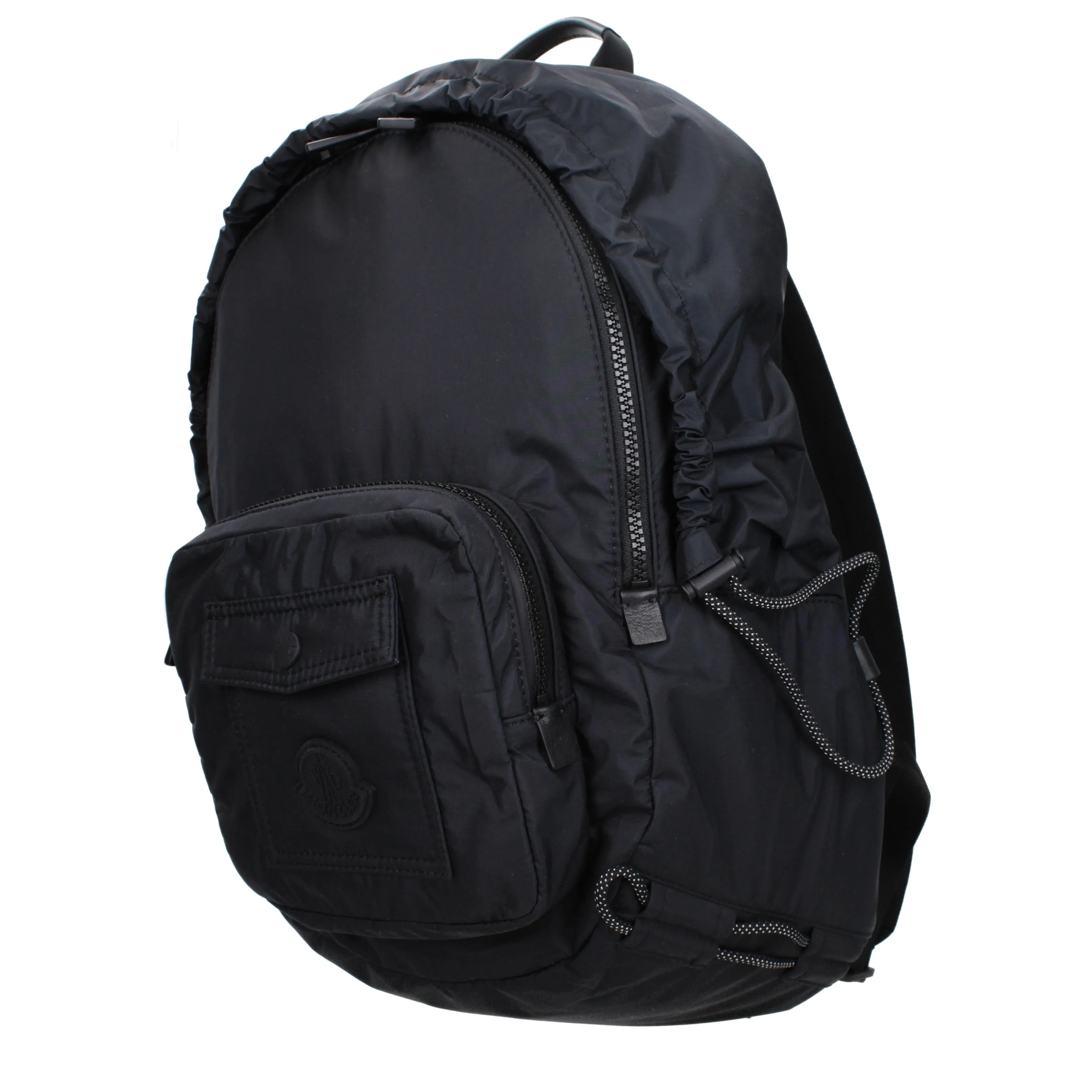 Moncler Zaini e Marsupi Makaio Uomo Tessuto Nero