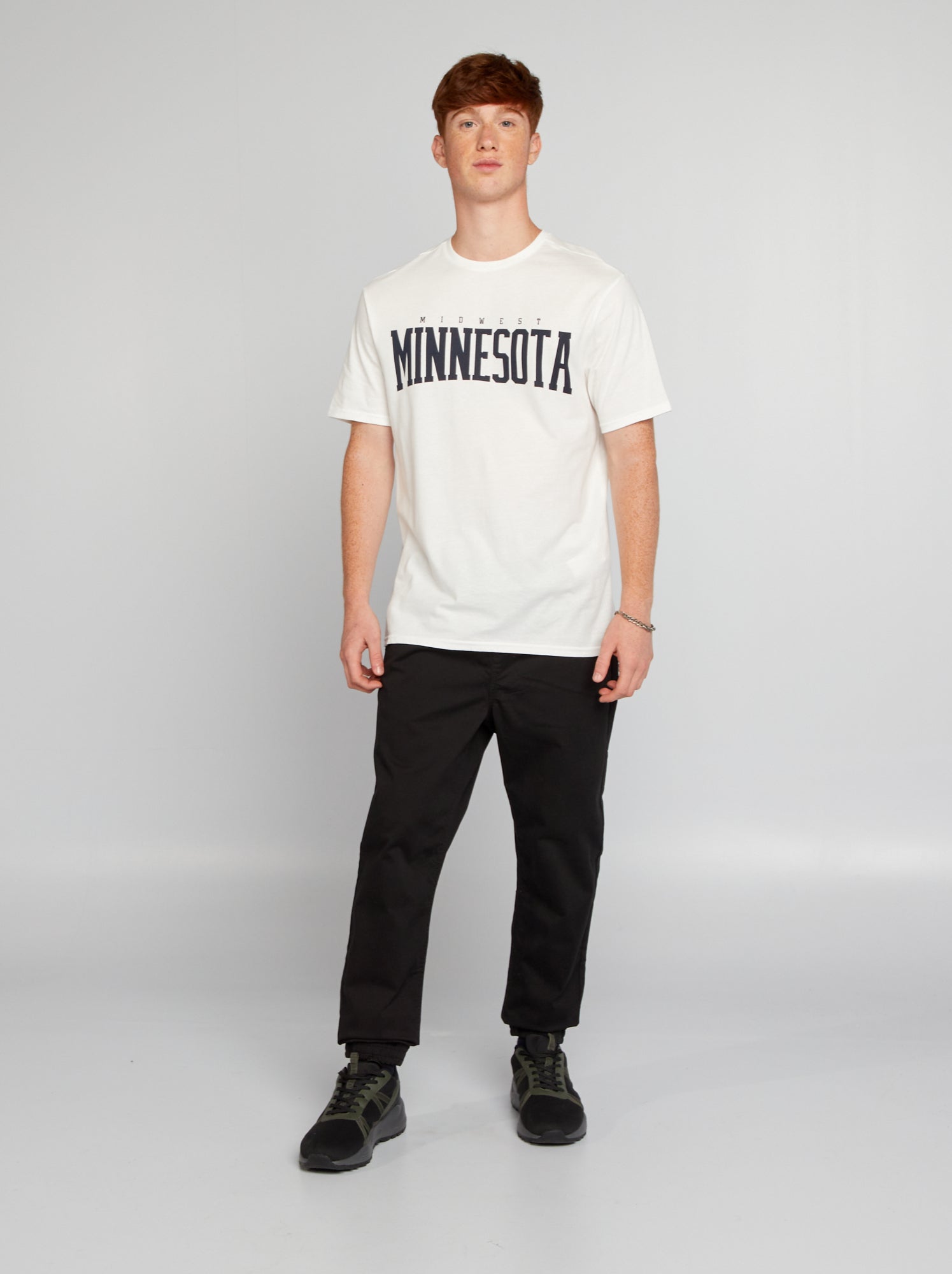 Pantaloni stile 'joggers' - Nero