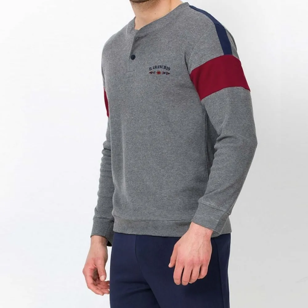 pigiama da uomo gp2038 caldo cotone interlock il granchio 
