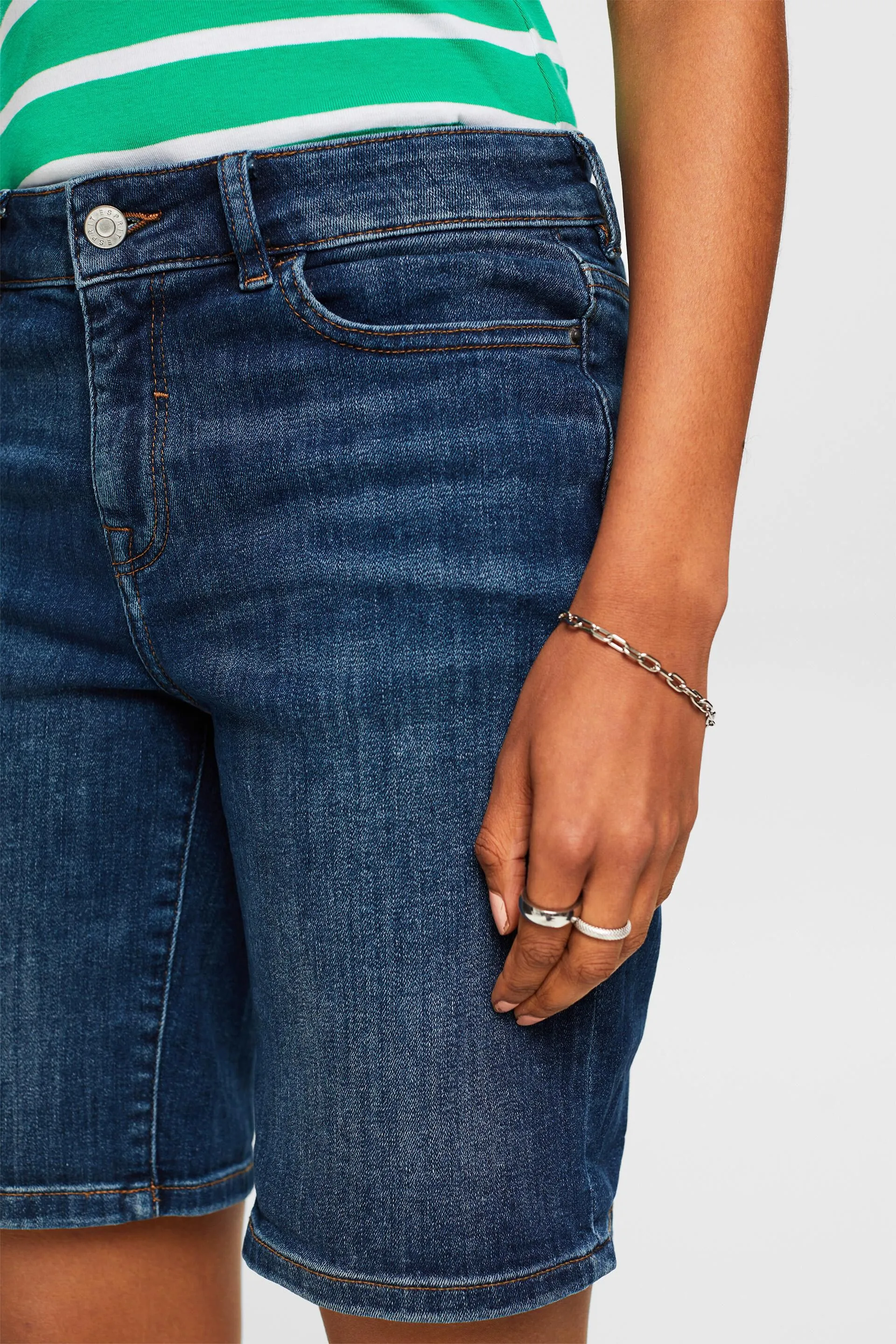 Shorts in denim stretch