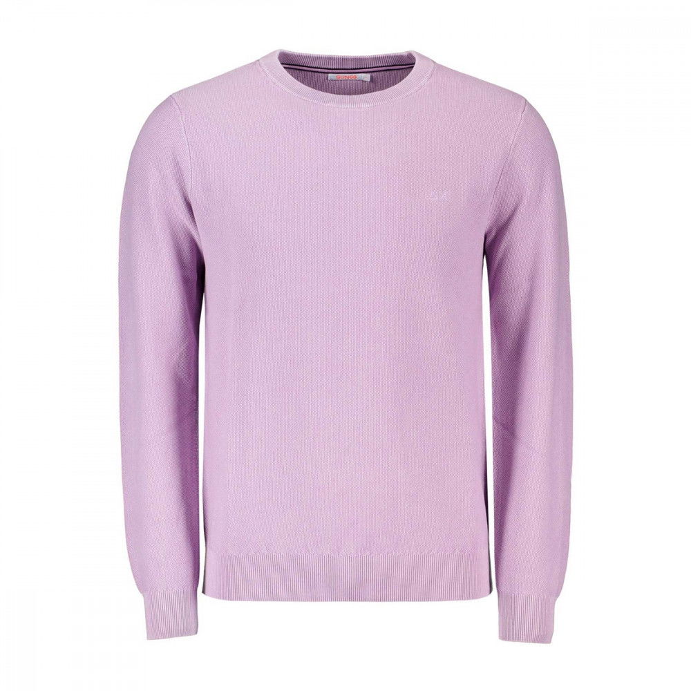 SUN 68 MAGLIONE GIROCOLLO IN COTONE A GRANA DI RISO VINTAGE